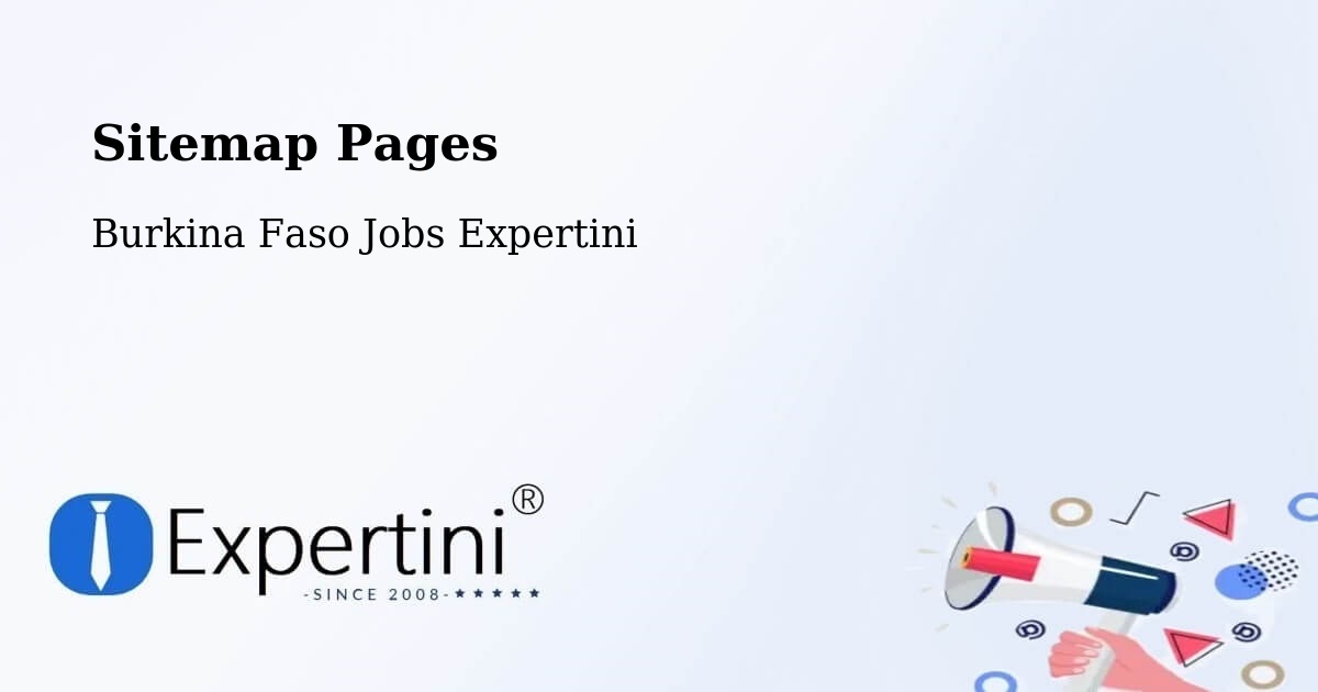Sitemap Pages across Burkina Faso - Burkina Faso Jobs Expertini